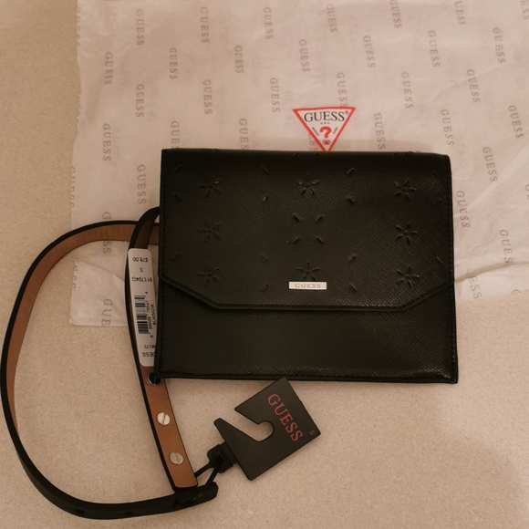 GUESS LASER-CUT BELT BAG FANNYPACK - Picture 3 of 6